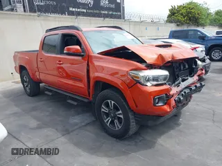 2017 Toyota Tacoma SR5 with VIN 3TMBZ5DN9HM008589, listed as a IAAI auction lot 42110519 with 73,820 mi miles and . Bid and sale history available at DreamBid. Image 1.