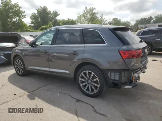 2019 Audi Q7 Premium Plus z VIN WA1LHAF79KD037702, wystawiony jako Copart lot #59628035 z przebiegiem Nie podano mil oraz Szkoda całkowita • Salvage title. Historia ofert i sprzedaży dostępna na DreamBid. Obrazek 2.