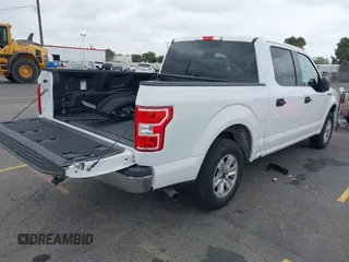 2018 Ford F-150 XL with VIN 1FTEW1CB4JKC87131, listed as a IAAI auction lot 42120579 with 93,143 mi miles. Bid and sale history available at carsss.com. Image 4.