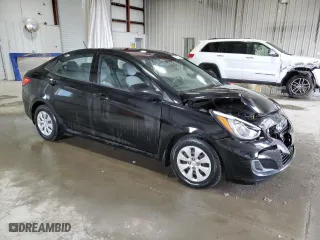 2016 Hyundai Accent SE with VIN KMHCT4AE3GU043509, listed as a Copart auction lot 52686345 with 46,066 mi miles and Salvage Title. Bid and sale history available at carsss.com. Image 4.