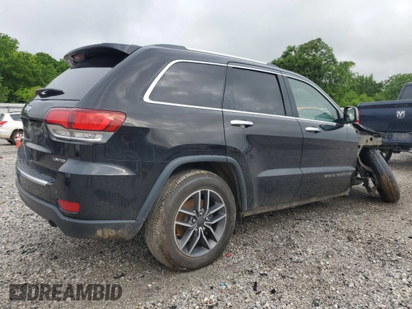 2020 Jeep Grand Cherokee Limited X with VIN 1C4RJEBG0LC128088, listed as a Copart auction lot 58154015 with 150,531 mi miles and Salvage title. Bid and sale history available at DreamBid. Image 3.