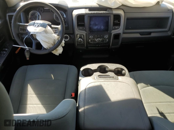 2020 Ram 1500 Classic Tradesman with VIN 3C6RR6KT0LG290092, listed as a Copart auction lot 80612684 with 0 mi miles and Salvage Title. Bid and sale history available at carsss.com. Image 8.