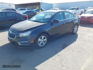 2015 Chevrolet Cruze LT with VIN 1G1PC5SB3F7243568, listed as a IAAI auction lot 41802400 with 149,782 mi miles. Bid and sale history available at carsss.com. Image 2.