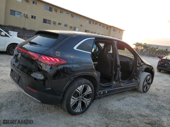 2023 Mercedes-Benz EQE with VIN 4JGGM2BB4PA021401, listed as a Copart auction lot 84695334 with 16,082 mi miles and Non Repairable. Bid and sale history available at carsss.com. Image 3.