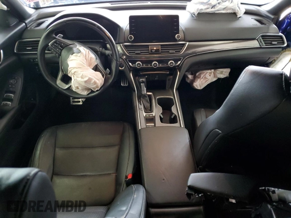 2019 Honda Accord Sport with VIN 1HGCV1F39KA078376, listed as a Copart auction lot 51296385 with 122,576 mi miles and Non Repairable. Bid and sale history available at DreamBid. Image 8.