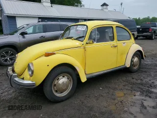 1971 Volkswagen Beetle с VIN 1112283503, выставлен на аукционе Copart как лот 57471915 с пробегом 7 555 миль миль и Чистый • Clean title. История ставок и продаж доступна на DreamBid. Изображение 1.
