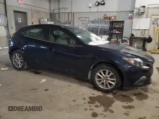 2014 Mazda 3 i Touring with VIN 3MZBM1L75EM116405, listed as a Copart auction lot 44862695 with 109,402 mi miles and Salvage title. Bid and sale history available at DreamBid. Image 4.