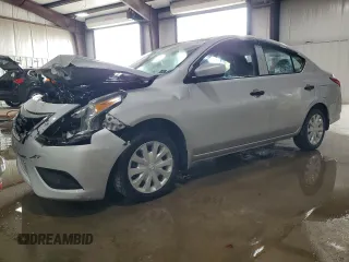 2017 Nissan Versa S Plus with VIN 3N1CN7AP1HL851406, listed as a Copart auction lot 60886765 with 119,509 mi miles and Salvage title. Bid and sale history available at DreamBid. Image 1.