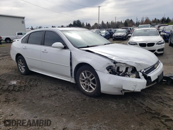2010 Chevrolet Impala LT with VIN 2G1WB5EN5A1249480, listed as a Copart auction lot 42857095 with 151,593 mi miles and Salvage Title. Bid and sale history available at DreamBid. Image 4.