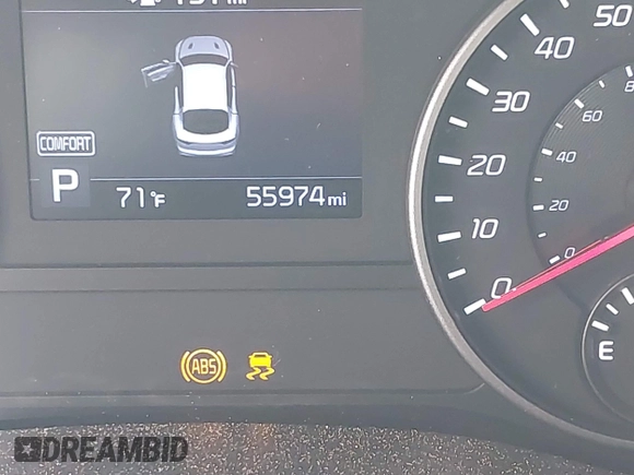 2020 Kia Stinger GT with VIN KNAE35LC8L6075740, listed as a IAAI auction lot 41930433 with 55,974 mi miles and . Bid and sale history available at DreamBid. Image 15.