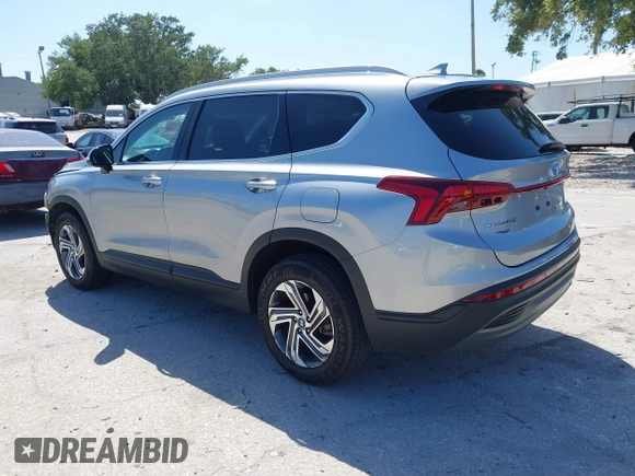 2023 Hyundai Santa Fe SEL with VIN 5NMS24AJ4PH545629, listed as a IAAI auction lot 42157742 with 33,814 mi miles and . Bid and sale history available at DreamBid. Image 3.