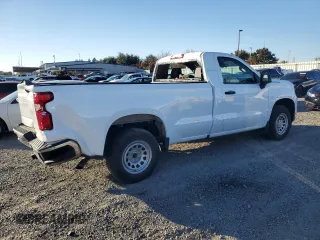 2022 Chevrolet Silverado 1500 Work Truck with VIN 3GCNAAEK2NG568823, listed as a Copart auction lot 81244164 with 48,007 mi miles and Clean Title. Bid and sale history available at DreamBid. Image 3.