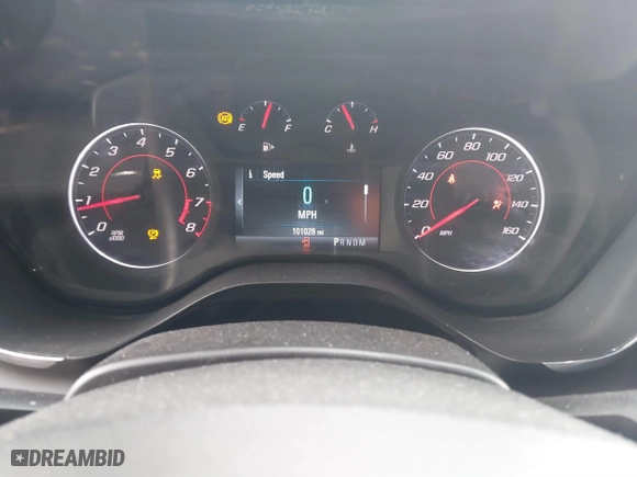 2018 Chevrolet Camaro 1LT with VIN 1G1FB3DX8J0124766, listed as a IAAI auction lot 41737430 with 101,028 mi miles. Bid and sale history available at carsss.com. Image 7.