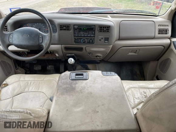 2000 Ford F-250 XL with VIN 1FTNX21S6YEC84441, listed as a Copart auction lot 44219505 with 163,757 mi miles and Clean title. Bid and sale history available at DreamBid. Image 9.