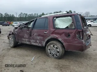 2011 Ford Expedition Limited with VIN 1FMJU1K55BEF01135, listed as a Copart auction lot 46106235 with 0 mi miles and Salvage Title. Bid and sale history available at carsss.com. Image 2.