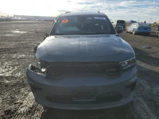2022 Dodge Durango GT Plus with VIN 1C4RDJDG6NC215672, listed as a Copart auction lot 47195385 with 22,389 mi miles and Salvage Title. Bid and sale history available at carsss.com. Image 5.