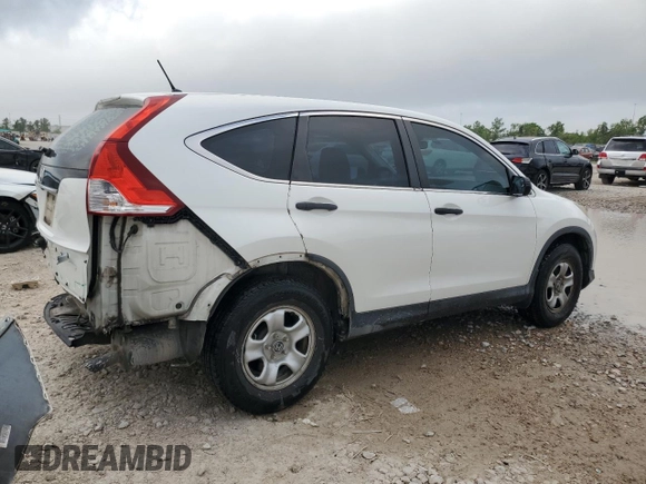 2013 Honda CR-V LX with VIN 5J6RM3H33DL028594, listed as a Copart auction lot 51789075 with 215,599 mi miles and Salvage Title. Bid and sale history available at carsss.com. Image 3.