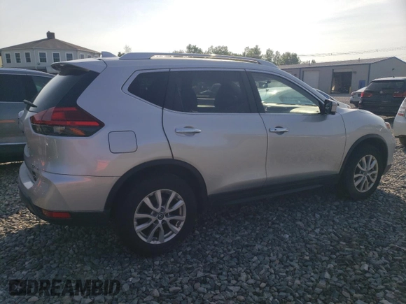 2017 Nissan Rogue SV with VIN KNMAT2MV7HP552465, listed as a Copart auction lot 62162165 with 124,217 mi miles and Clean title. Bid and sale history available at DreamBid. Image 3.