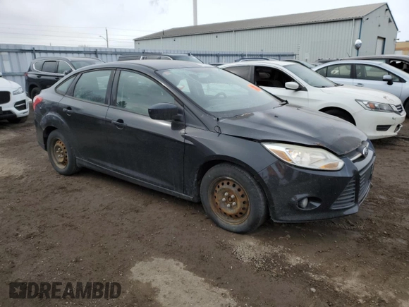 2012 Ford Focus SE with VIN 1FAHP3F24CL458433, listed as a Copart auction lot 48610995 with 283,408 mi miles and Clean Title. Bid and sale history available at DreamBid. Image 4.