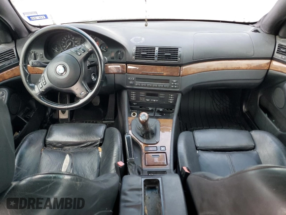 2003 BMW 5 Series 540i with VIN WBADN53453GF71025, listed as a Copart auction lot 72276964 with 0 mi miles and Clean Title. Bid and sale history available at carsss.com. Image 8.