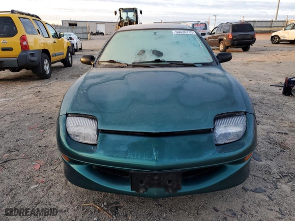 1998 Pontiac Sunfire SE with VIN 1G2JB5247W7588186, listed as a Copart auction lot 50636745 with 163,880 mi miles and Salvage Title. Bid and sale history available at carsss.com. Image 5.