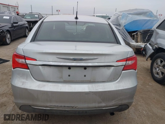 2011 Chrysler 200 LX with VIN 1C3BC4FB3BN522499, listed as a IAAI auction lot 41525816 with 187,610 mi miles. Bid and sale history available at carsss.com. Image 15.