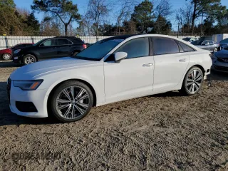 2020 Audi A6 Premium Plus with VIN WAUE8AF27LN090393, listed as a Copart auction lot 86551944 with 0 mi miles and Salvage Title. Bid and sale history available at carsss.com. Image 1.