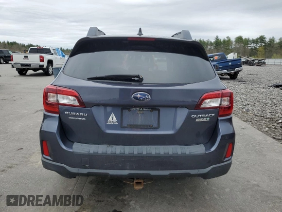 2017 Subaru Outback Premium with VIN 4S4BSACC2H3294702, listed as a Copart auction lot 55891975 with 221,478 mi miles and Clean Title. Bid and sale history available at DreamBid. Image 6.