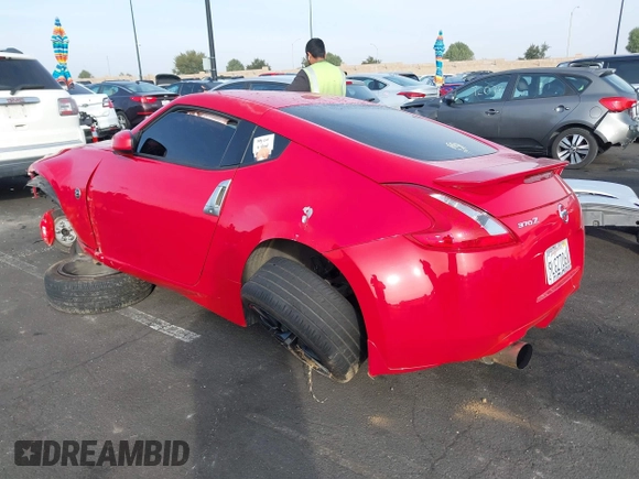 2014 Nissan 370Z Nismo with VIN JN1AZ4EH9EM636306, listed as a IAAI auction lot 41467766 with 101,021 mi miles and . Bid and sale history available at DreamBid. Image 15.