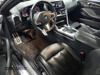 2019 BMW 8 Series M850i xDrive with VIN WBABC4C59KBJ35898, listed as a Copart auction lot 78934204 with 35,112 mi miles and Salvage Title. Bid and sale history available at carsss.com. Image 8.