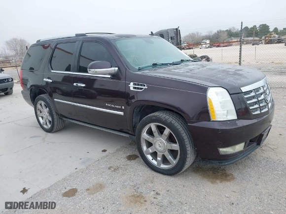 2009 Cadillac Escalade with VIN 1GYFK23299R205378, listed as a IAAI auction lot 41564695 with 154,089 mi miles. Bid and sale history available at carsss.com. Image 1.