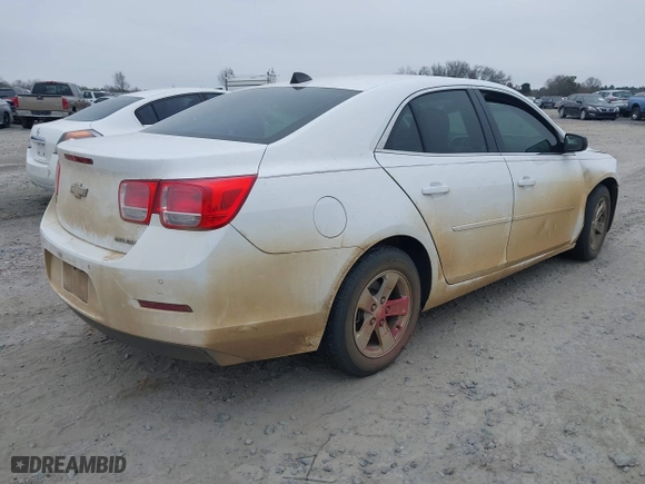 2013 Chevrolet Malibu LS with VIN 1G11B5SA3DF297391, listed as a IAAI auction lot 41558526 with 155,538 mi miles. Bid and sale history available at carsss.com. Image 4.
