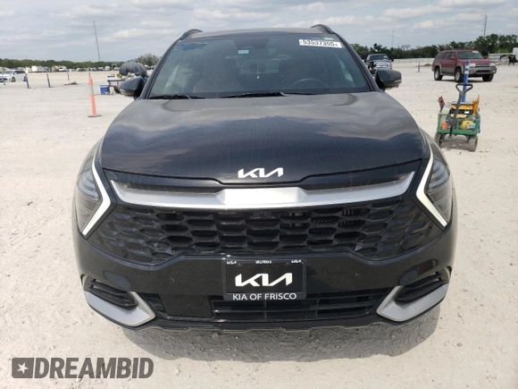 2024 Kia Sportage SX-Prestige with VIN KNDPXCDG1R7126214, listed as a Copart auction lot 53537355 with 15,213 mi miles and Salvage title. Bid and sale history available at DreamBid. Image 5.