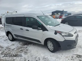 2017 Ford Transit Connect XL with VIN NM0GE9E76H1334045, listed as a Copart auction lot 47665785 with 62,176 mi miles and Salvage title. Bid and sale history available at DreamBid. Image 4.