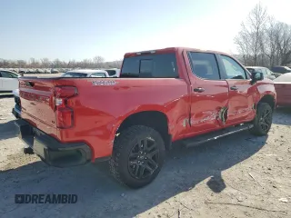 2024 Chevrolet Silverado 1500 with VIN 3GCUDFED9RG360543, listed as a Copart auction lot 48766455 with 13,504 mi miles and Salvage Title. Bid and sale history available at DreamBid. Image 3.