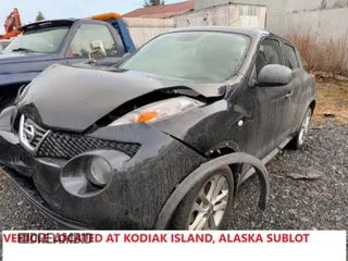 2011 Nissan Juke SL with VIN JN8AF5MV9BT024728, listed as a Copart auction lot 85265984 with 51,572 mi miles and Salvage Title. Bid and sale history available at carsss.com. Image 1.