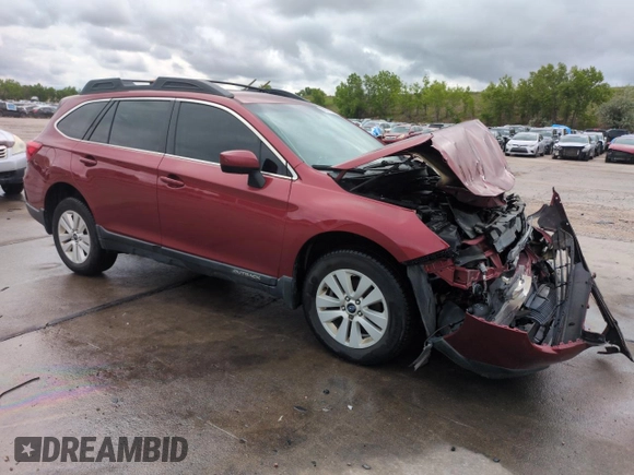 2015 Subaru Outback Premium with VIN 4S4BSACC4F3207251, listed as a Copart auction lot 58528705 with 100,433 mi miles and Salvage title. Bid and sale history available at DreamBid. Image 4.