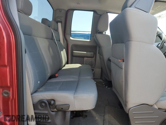 2007 Ford F-150 STX with VIN 1FTRX12W27FA38928, listed as a Copart auction lot 56470545 with 169,874 mi miles and Salvage title. Bid and sale history available at DreamBid. Image 10.