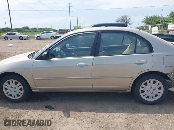2004 Honda Civic LX with VIN 2HGES165X4H534246, listed as a IAAI auction lot 41921347 with 264,674 mi miles. Bid and sale history available at carsss.com. Image 15.