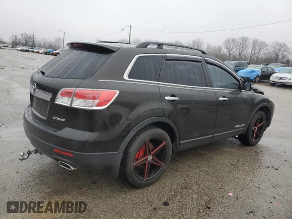 2008 Mazda CX-9 Sport with VIN JM3TB28A880121958, listed as a Copart auction lot 45046355 with 274,704 mi miles and Salvage Title. Bid and sale history available at DreamBid. Image 3.