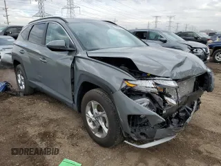 2024 Hyundai Tucson SEL with VIN 5NMJBCDE4RH383881, listed as a Copart auction lot 50635275 with 16,845 mi miles and Salvage Title. Bid and sale history available at carsss.com. Image 4.