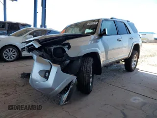 2021 Toyota 4Runner SR5 with VIN JTEEU5JR4M5230634, listed as a Copart auction lot 56072175 with 101,006 mi miles and Salvage title. Bid and sale history available at DreamBid. Image 1.