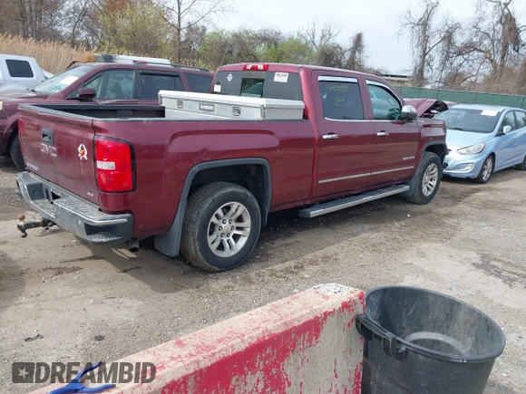 2015 GMC Sierra 1500 SLT with VIN 3GTU2VEC8FG327343, listed as a IAAI auction lot 41945583 with 225,200 mi miles and . Bid and sale history available at DreamBid. Image 4.