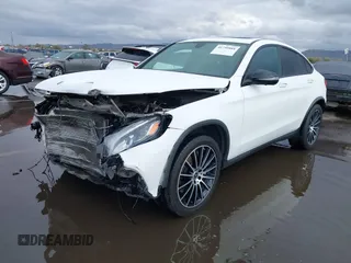 2019 Mercedes-Benz GLC with VIN WDC0J4KB8KF661904, listed as a IAAI auction lot 41750888 with 52,707 mi miles. Bid and sale history available at carsss.com. Image 2.