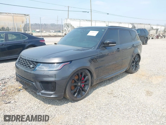 2020 Land Rover Range Rover Sport HST with VIN SALWS2RU9LA730504, listed as a IAAI auction lot 41908264 with 65,275 mi miles. Bid and sale history available at carsss.com. Image 2.