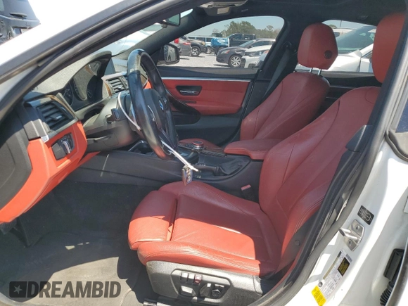2015 BMW 4 Series 435i with VIN WBA4B1C54FD955276, listed as a Copart auction lot 53487175 with 138,549 mi miles and Clean Title. Bid and sale history available at carsss.com. Image 7.
