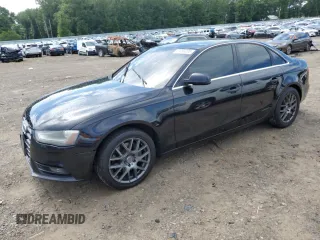 2013 Audi A4 Premium with VIN WAUBFAFL0DN004375, listed as a Copart auction lot 61096035 with 205,905 mi miles and Salvage title. Bid and sale history available at DreamBid. Image 1.