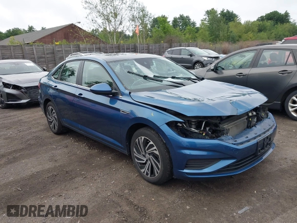 2021 Volkswagen Jetta SEL with VIN 3VWE57BUXMM102387, listed as a IAAI auction lot 42711974 with 44,793 mi miles and . Bid and sale history available at DreamBid. Image 13.