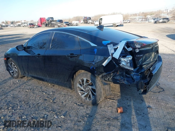2018 Honda Civic EX with VIN 2HGFC2F7XJH509433, listed as a IAAI auction lot 41757844 with 177,263 mi miles and . Bid and sale history available at DreamBid. Image 3.