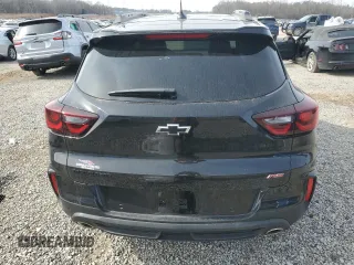 2025 Chevrolet TrailBlazer RS with VIN KL79MTSL9SB008123, listed as a Copart auction lot 42805165 with 10,744 mi miles and Salvage Title. Bid and sale history available at carsss.com. Image 6.